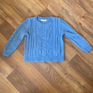 Copper Key cable knit sweater. Size 5